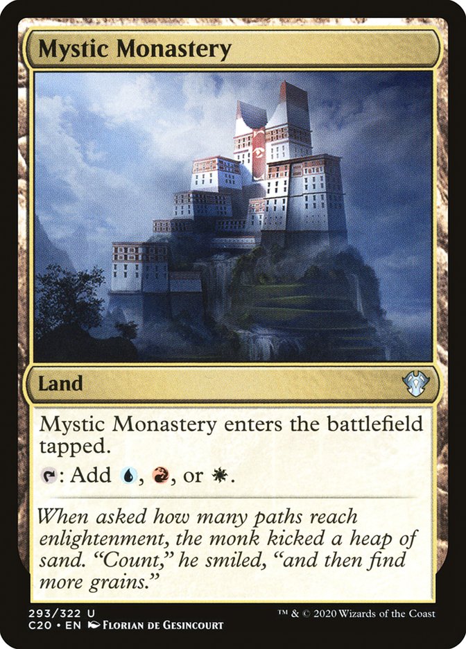 Mystic Monastery [Commander 2020] | Dragon's Lair Comics and Fantasy Houston TX