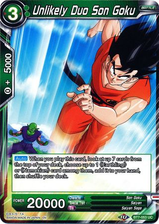 Unlikely Duo Son Goku (BT7-053) [Assault of the Saiyans] | Dragon's Lair Comics and Fantasy Houston TX