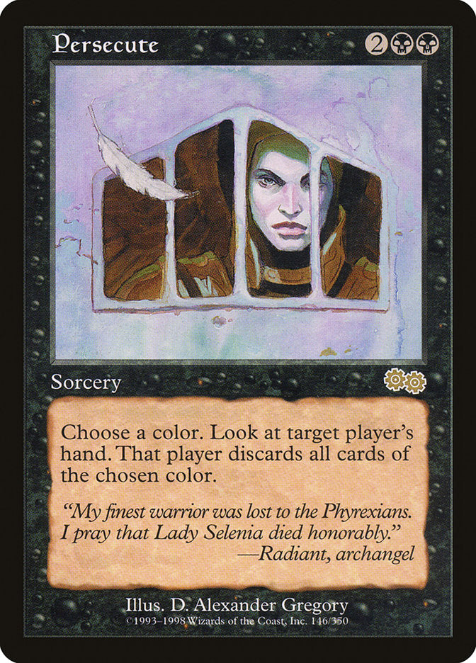 Persecute [Urza's Saga] | Dragon's Lair Comics and Fantasy Houston TX