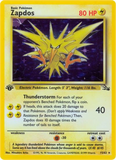 Zapdos | Dragon's Lair Comics and Fantasy Houston TX