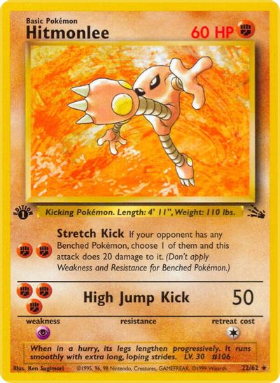 Hitmonlee 1st edition | Dragon's Lair Comics and Fantasy Houston TX