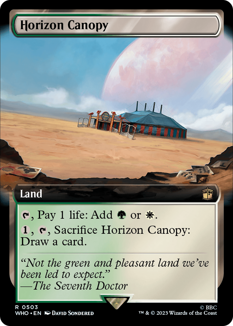 Horizon Canopy (Extended Art) [Doctor Who] | Dragon's Lair Comics and Fantasy Houston TX