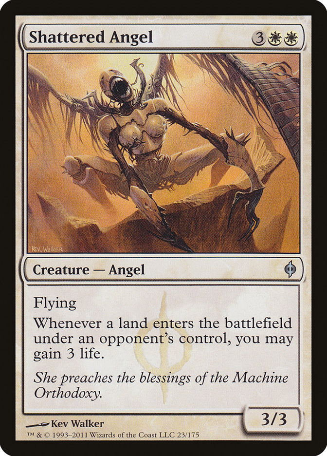 Shattered Angel [New Phyrexia] | Dragon's Lair Comics and Fantasy Houston TX