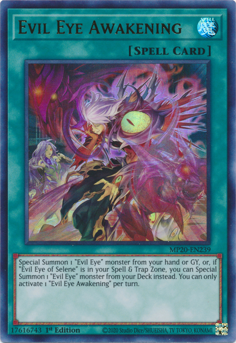 Evil Eye Awakening [MP20-EN239] Ultra Rare | Dragon's Lair Comics and Fantasy Houston TX