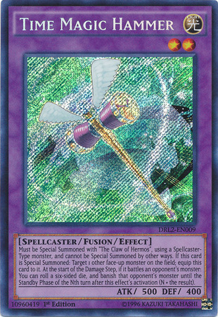 Time Magic Hammer [DRL2-EN009] Secret Rare | Dragon's Lair Comics and Fantasy Houston TX