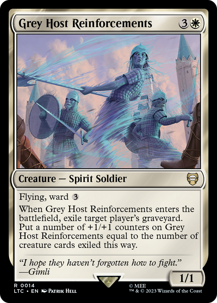 Grey Host Reinforcements [The Lord of the Rings: Tales of Middle-Earth Commander] | Dragon's Lair Comics and Fantasy Houston TX