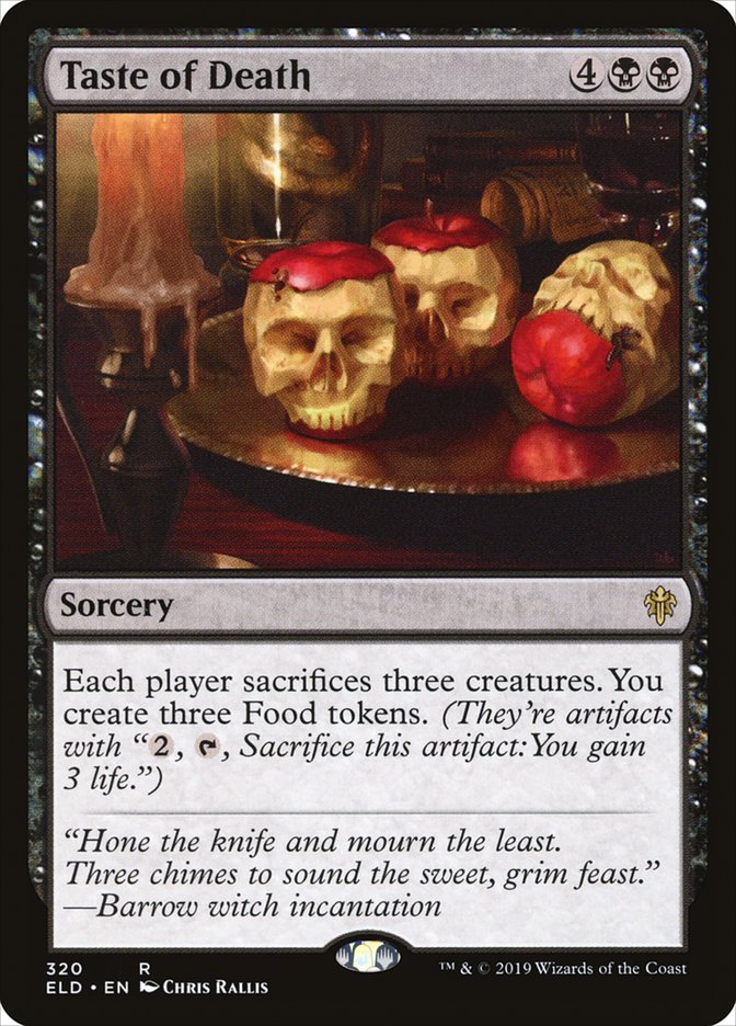 Taste of Death [Throne of Eldraine] | Dragon's Lair Comics and Fantasy Houston TX