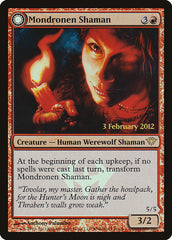 Mondronen Shaman // Tovolar's Magehunter (Launch) [Dark Ascension Promos] | Dragon's Lair Comics and Fantasy Houston TX