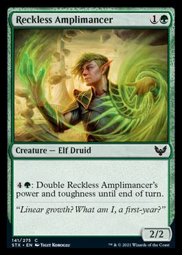 Reckless Amplimancer [Strixhaven: School of Mages] | Dragon's Lair Comics and Fantasy Houston TX