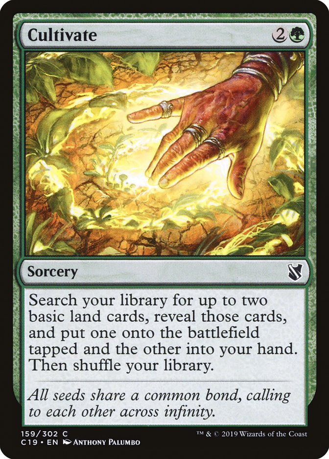 Cultivate [Commander 2019] | Dragon's Lair Comics and Fantasy Houston TX