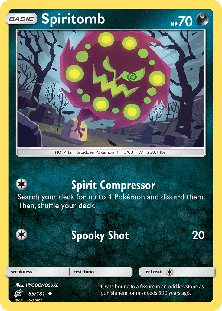 Spiritomb (89/181) [Sun & Moon: Team Up] | Dragon's Lair Comics and Fantasy Houston TX