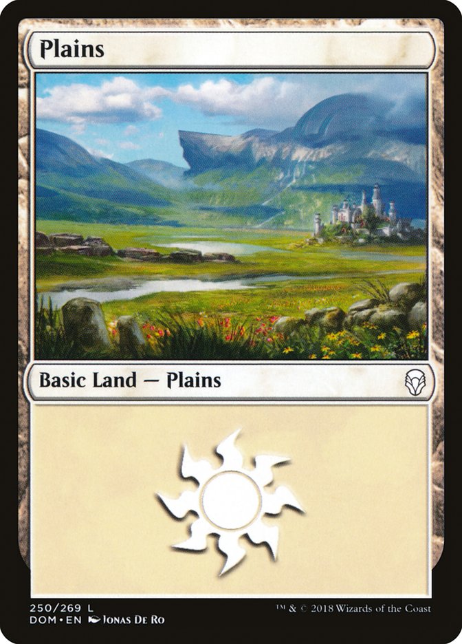 Plains (250) [Dominaria] | Dragon's Lair Comics and Fantasy Houston TX