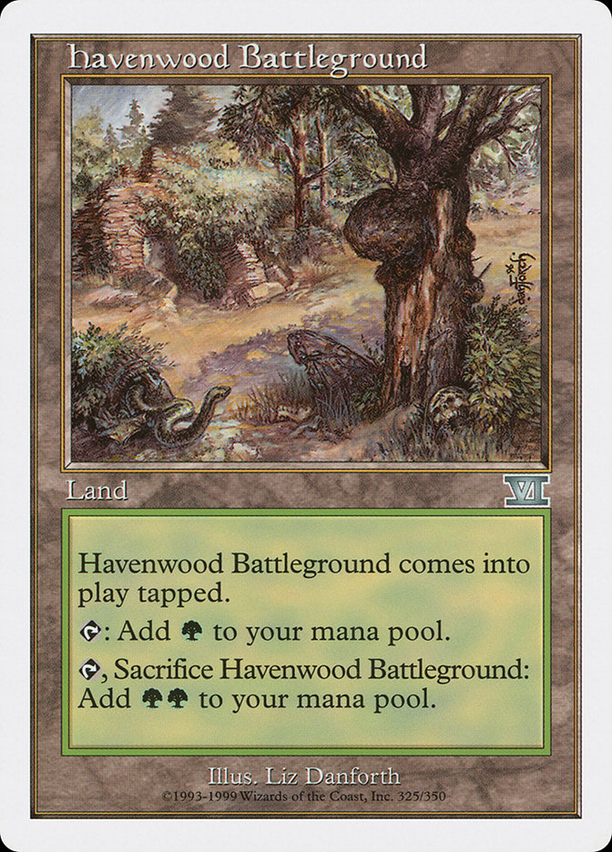 Havenwood Battleground [Classic Sixth Edition] | Dragon's Lair Comics and Fantasy Houston TX