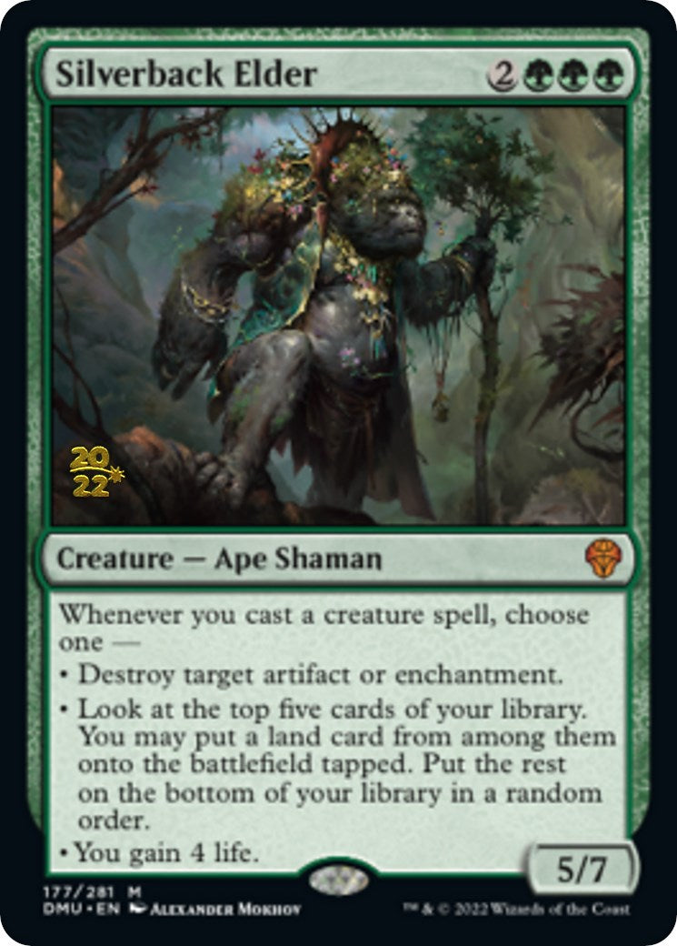 Silverback Elder [Dominaria United Prerelease Promos] | Dragon's Lair Comics and Fantasy Houston TX