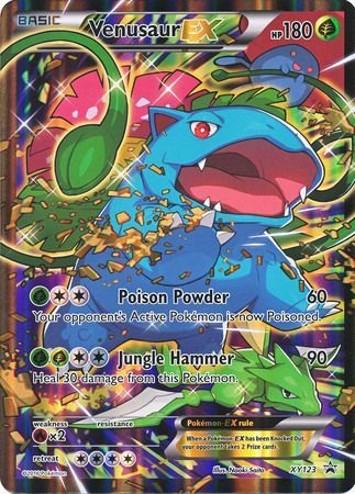 Venusaur EX (XY123) (Jumbo Card) [XY: Black Star Promos] | Dragon's Lair Comics and Fantasy Houston TX