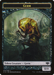 Germ // Zombie (016/036) Double-Sided Token [Commander 2014 Tokens] | Dragon's Lair Comics and Fantasy Houston TX