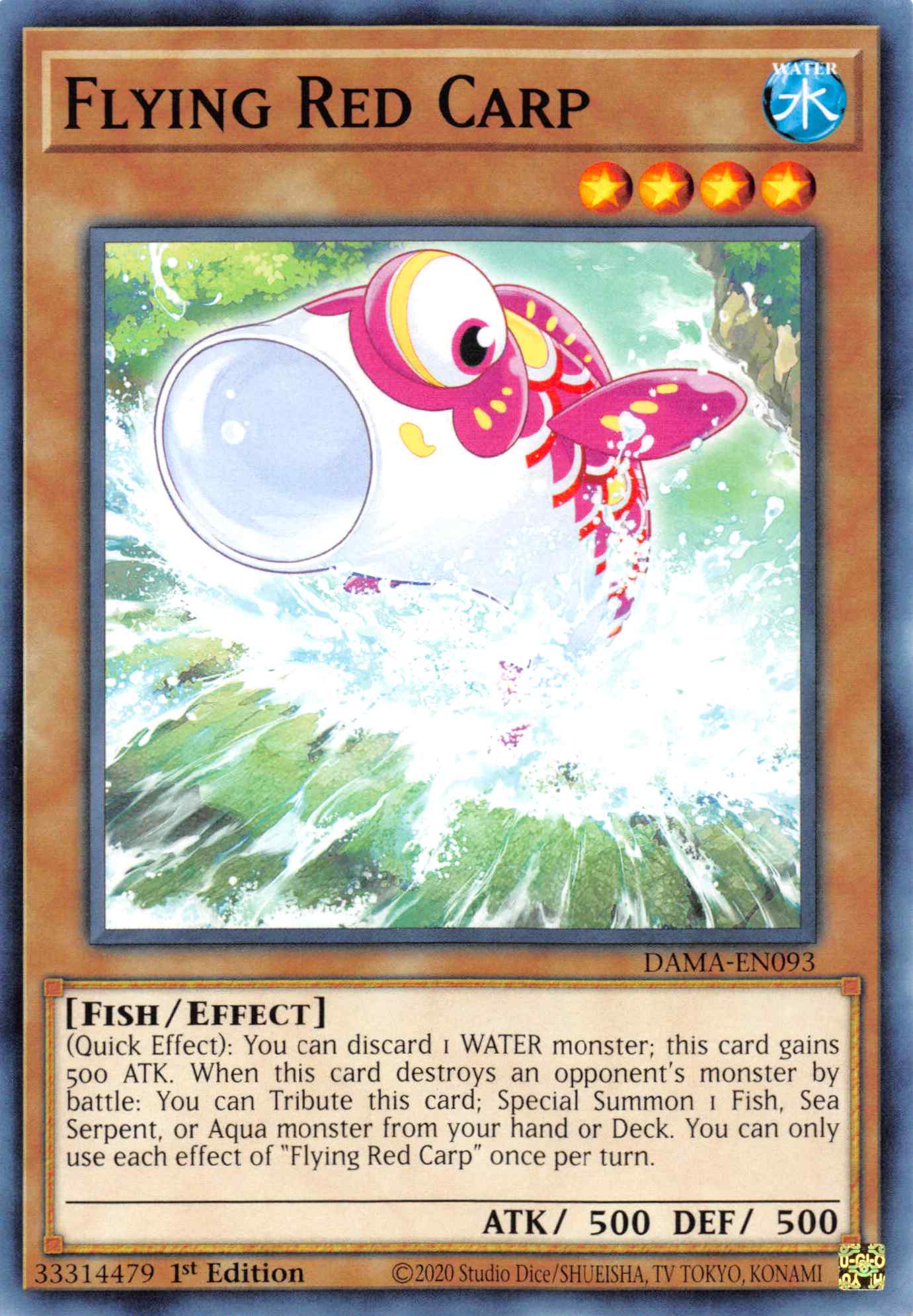 Flying Red Carp [DAMA-EN093] Common | Dragon's Lair Comics and Fantasy Houston TX