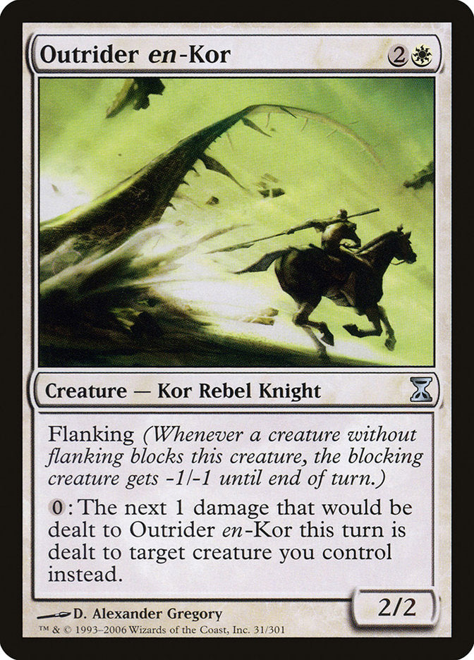 Outrider en-Kor [Time Spiral] | Dragon's Lair Comics and Fantasy Houston TX