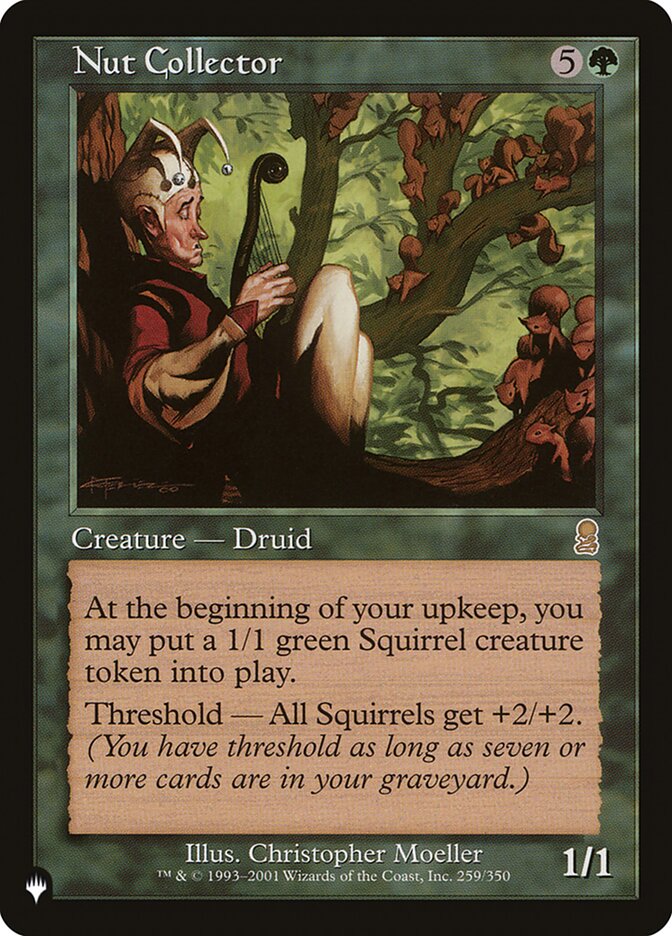 Nut Collector [The List] | Odin's Place