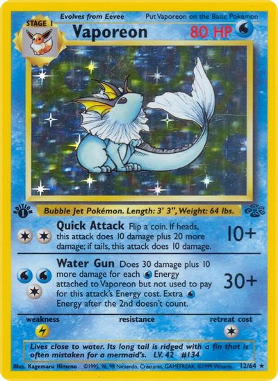 Vaporeon (fossil) | Odin's Place