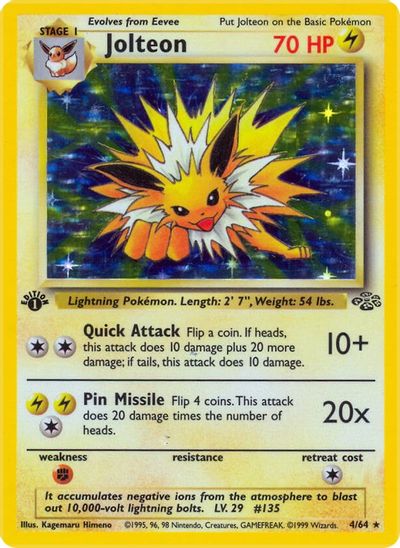 Jolteon (fossil) | Dragon's Lair Comics and Fantasy Houston TX