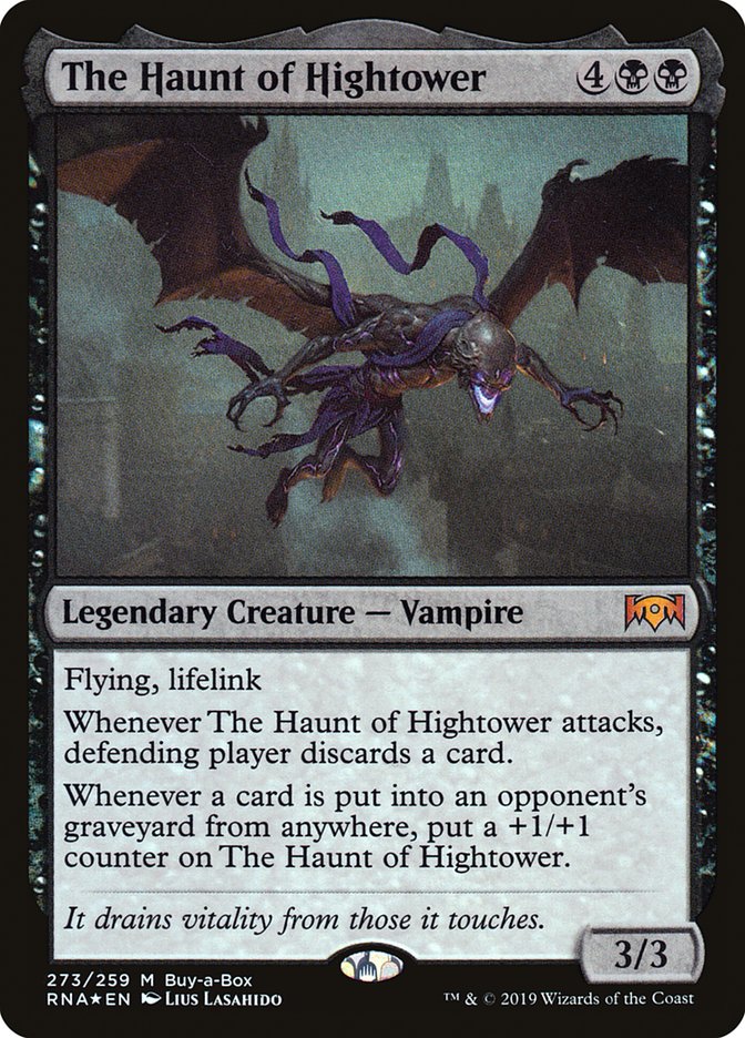 The Haunt of Hightower (Buy-A-Box) [Ravnica Allegiance] | Dragon's Lair Comics and Fantasy Houston TX