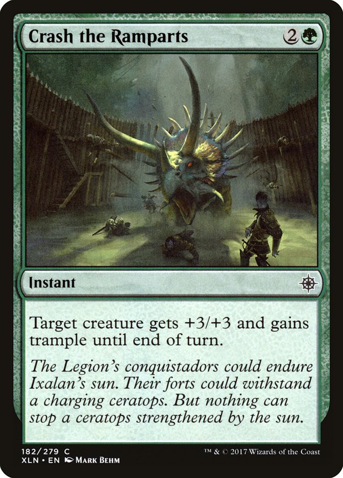 Crash the Ramparts [Ixalan] | Dragon's Lair Comics and Fantasy Houston TX