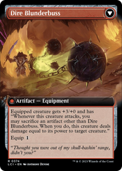 Dire Flail (Extended Art) [The Lost Caverns of Ixalan] | Dragon's Lair Comics and Fantasy Houston TX