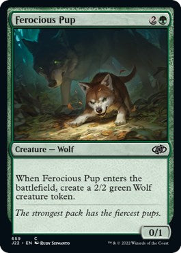 Ferocious Pup [Jumpstart 2022] | Dragon's Lair Comics and Fantasy Houston TX