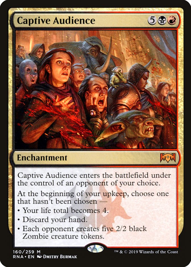 Captive Audience [Ravnica Allegiance] | Dragon's Lair Comics and Fantasy Houston TX