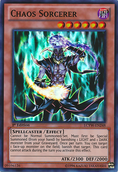 Chaos Sorcerer [LCYW-EN248] Super Rare | Dragon's Lair Comics and Fantasy Houston TX