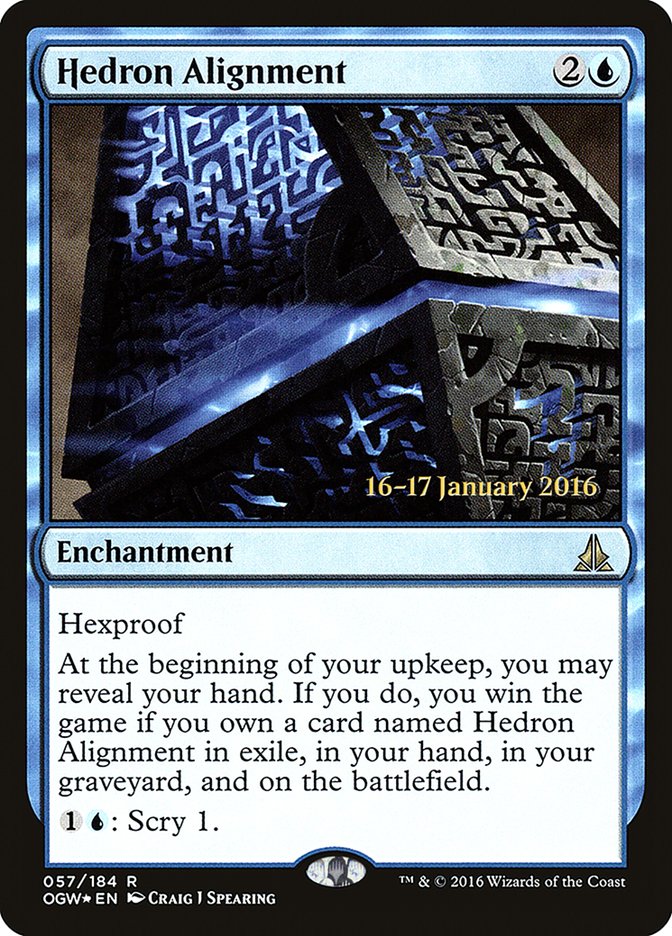 Hedron Alignment [Oath of the Gatewatch Prerelease Promos] | Dragon's Lair Comics and Fantasy Houston TX