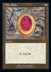 Mox Ruby (Retro) [30th Anniversary Edition] | Dragon's Lair Comics and Fantasy Houston TX