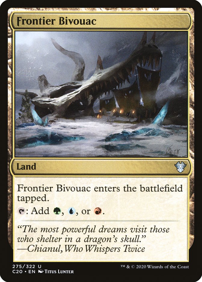 Frontier Bivouac [Commander 2020] | Dragon's Lair Comics and Fantasy Houston TX