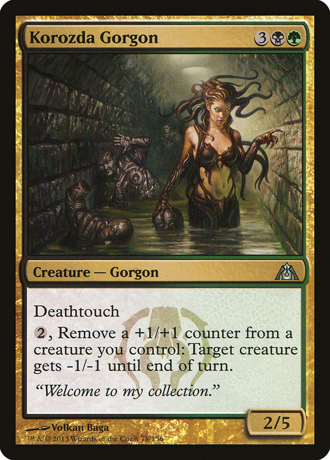 Korozda Gorgon [Dragon's Maze] | Dragon's Lair Comics and Fantasy Houston TX