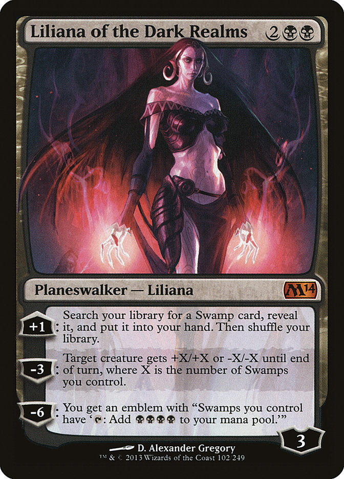 Liliana of the Dark Realms [Magic 2014] | Dragon's Lair Comics and Fantasy Houston TX