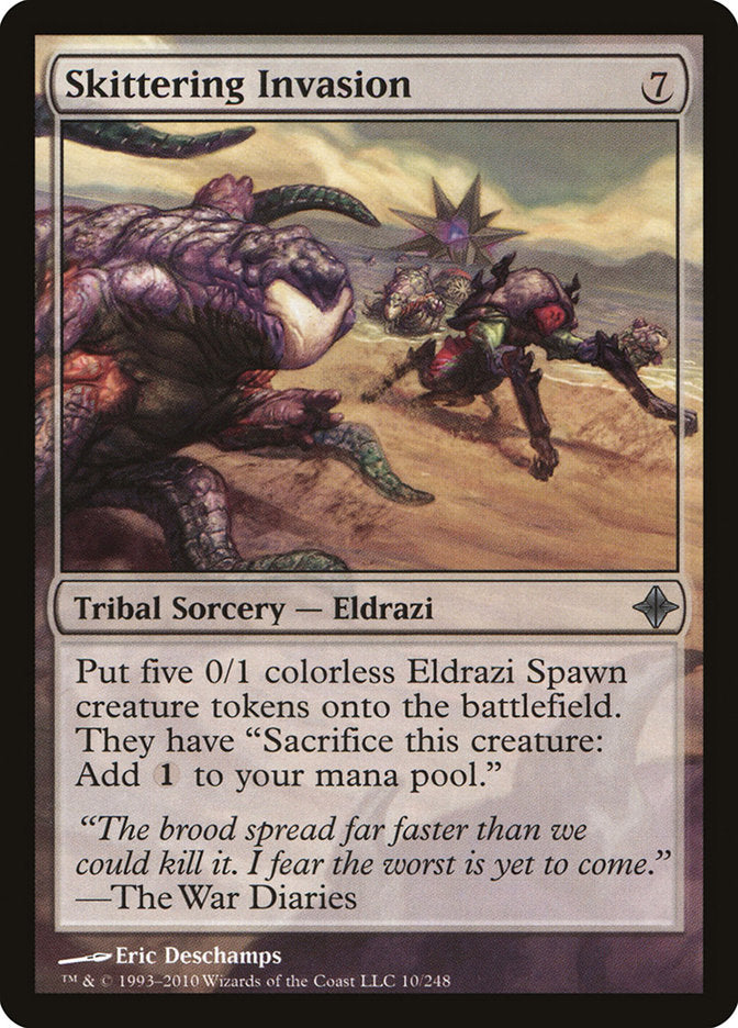 Skittering Invasion [Rise of the Eldrazi] | Dragon's Lair Comics and Fantasy Houston TX