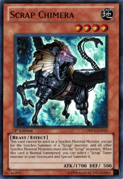 Scrap Chimera [DREV-EN019] Super Rare | Dragon's Lair Comics and Fantasy Houston TX