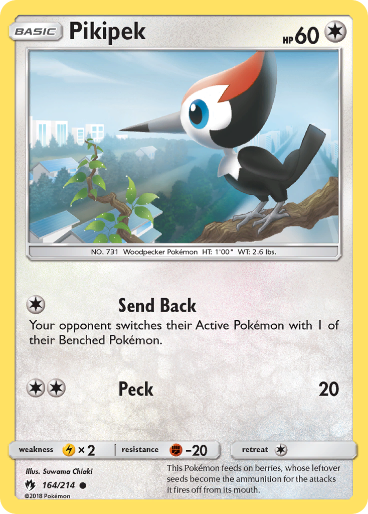 Pikipek (164/214) [Sun & Moon: Lost Thunder] | Dragon's Lair Comics and Fantasy Houston TX