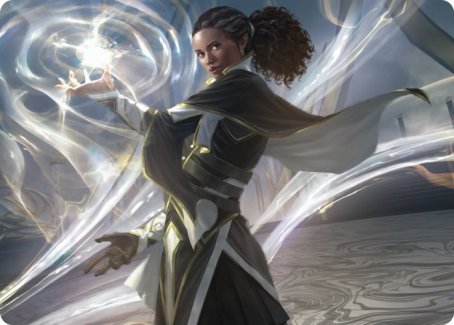 Clever Lumimancer Art Card [Strixhaven: School of Mages Art Series] | Dragon's Lair Comics and Fantasy Houston TX