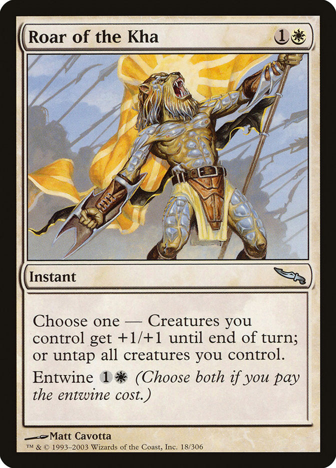 Roar of the Kha [Mirrodin] | Dragon's Lair Comics and Fantasy Houston TX