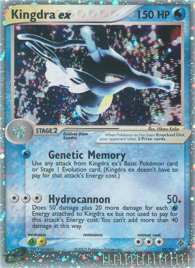 Kingdra ex (92/97) [EX: Dragon] | Dragon's Lair Comics and Fantasy Houston TX