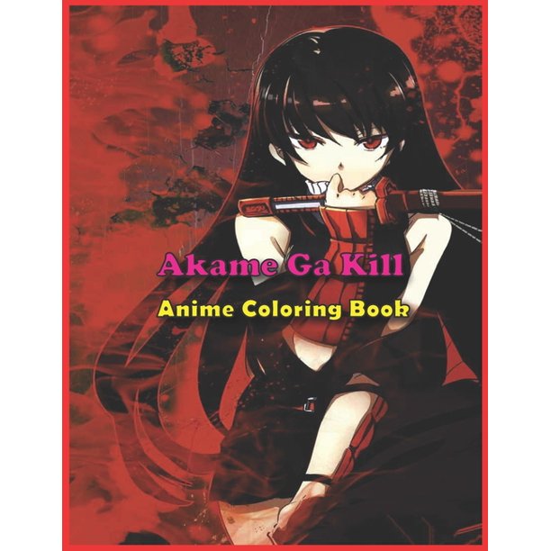 Akame Ga Kill Coloring Book | Dragon's Lair Comics and Fantasy Houston TX