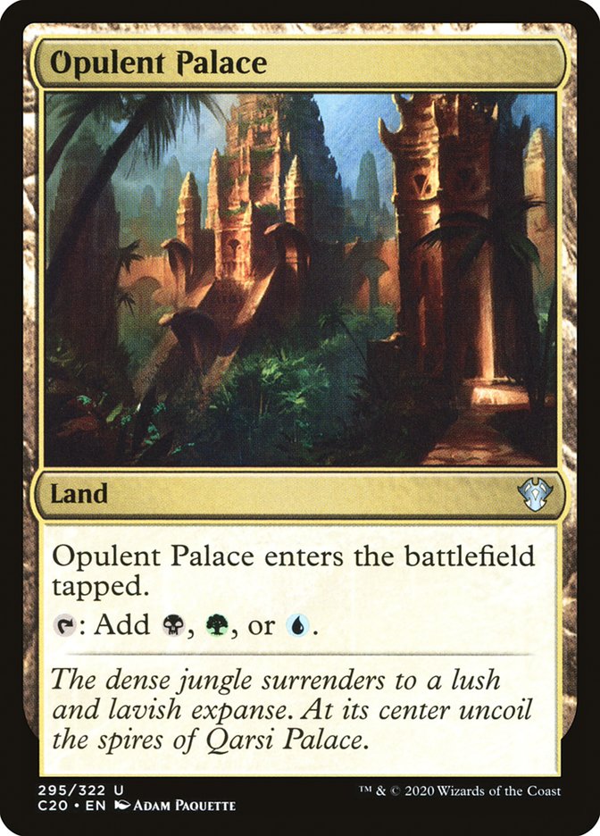 Opulent Palace [Commander 2020] | Dragon's Lair Comics and Fantasy Houston TX