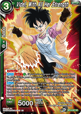 Videl, With All Her Strength (BT14-067) [Cross Spirits] | Dragon's Lair Comics and Fantasy Houston TX