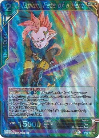 Tapion, Fate of a Hero (DB3-125) [Giant Force] | Dragon's Lair Comics and Fantasy Houston TX