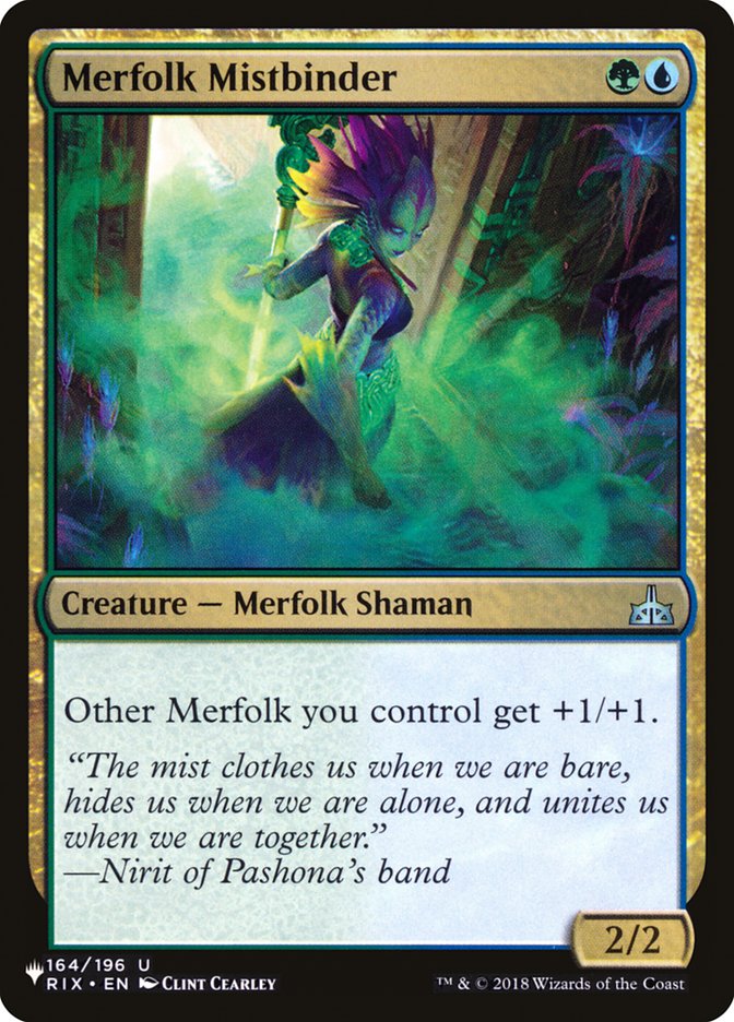 Merfolk Mistbinder [The List] | Dragon's Lair Comics and Fantasy Houston TX