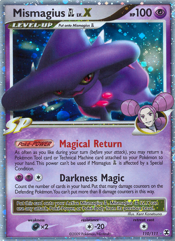 Mismagius GL LV.X (110/111) [Platinum: Rising Rivals] | Dragon's Lair Comics and Fantasy Houston TX