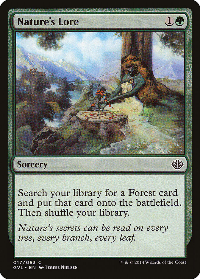Nature's Lore (Garruk vs. Liliana) [Duel Decks Anthology] | Dragon's Lair Comics and Fantasy Houston TX