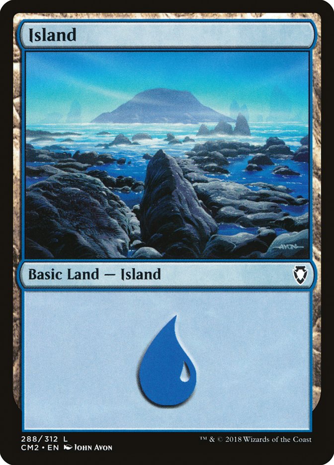 Island (288) [Commander Anthology Volume II] | Dragon's Lair Comics and Fantasy Houston TX